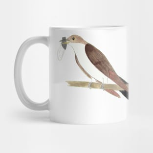 Yellow-Billed Cuckoo Watercolor Painting Mug